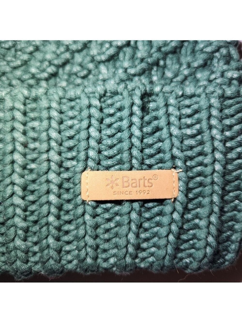Barts Night Beanie Womans In Bottle Green NWT - Picture 3 of 9